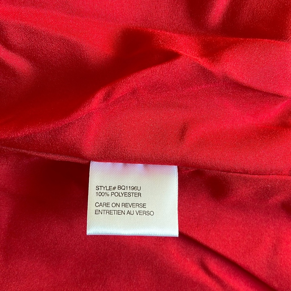 Red Women's Blazer - Picture 15 of 16